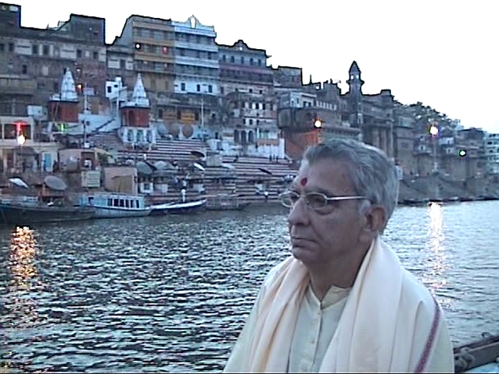 Visit to ghats of Kashi with Guru ji